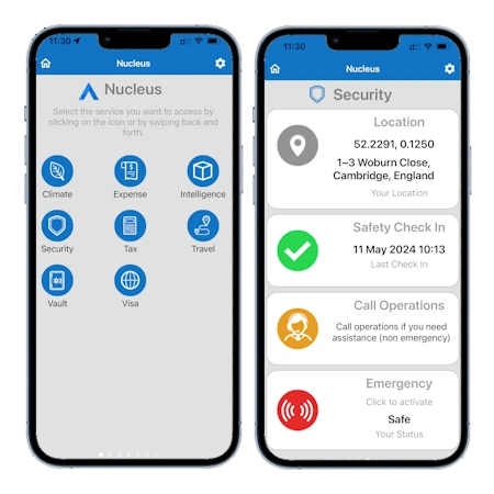 Check-in in Nucleus
